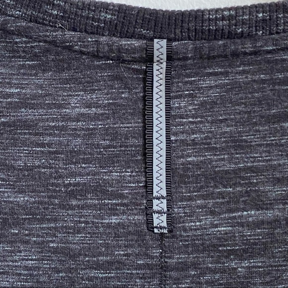 Lululemon French Terry Pullover Heathered Black 4 MINT - Picture 12 of 16